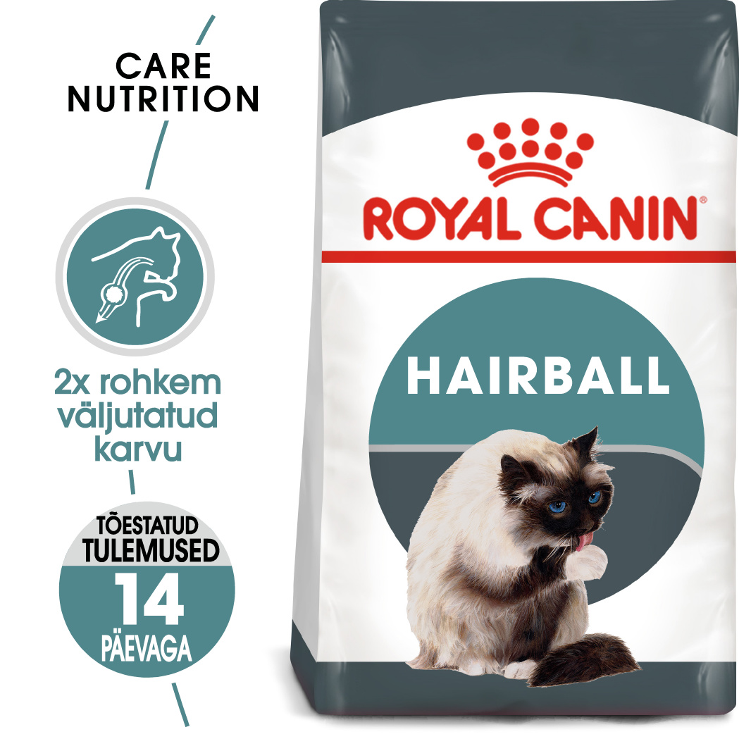 Кошку рвёт: корм для кошек Royal Canin против комков шерсти